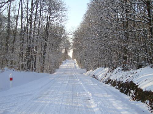  Mais pour conjurer le sort, on est reparti à l'assaut des frimas jeudi, sur la même route. Même pas peur !